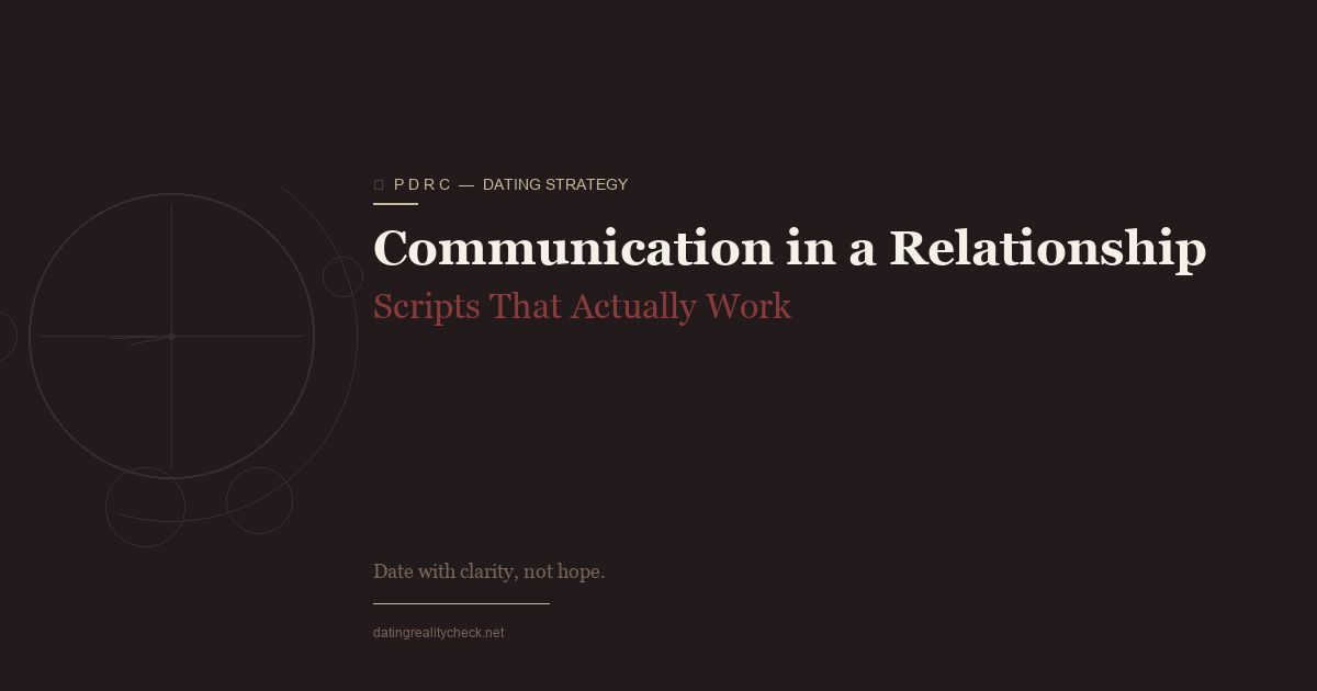 Communication Scripts for Relationships — Words That Work