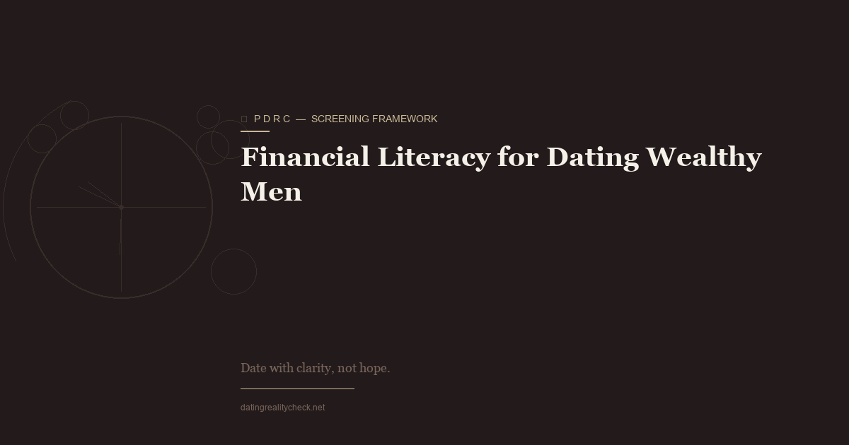 Financial Literacy for Dating Wealthy Men