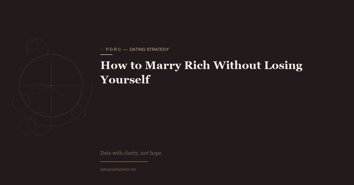 How to Marry Rich Without Losing Yourself