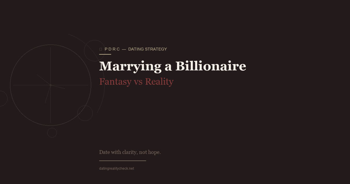 Marrying a Billionaire — Fantasy vs Reality