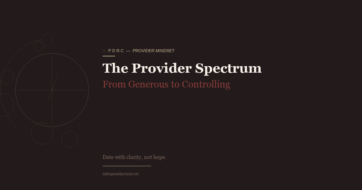 The Provider Spectrum — From Generous to Controlling