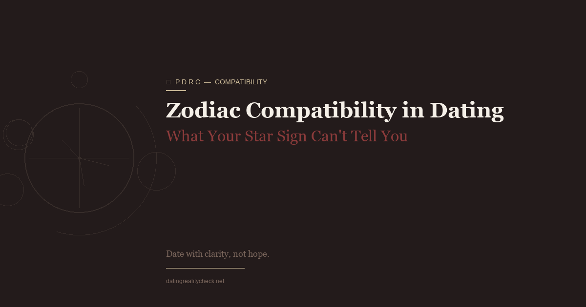 Zodiac Compatibility — What Star Signs Can't Tell You